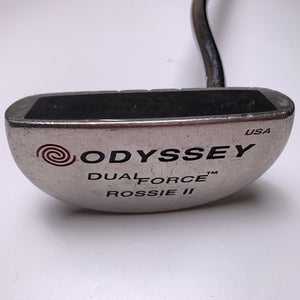 Odyssey Dual Force Rossie 2 Putter 34" SuperStroke Slim 3.0 Mens RH