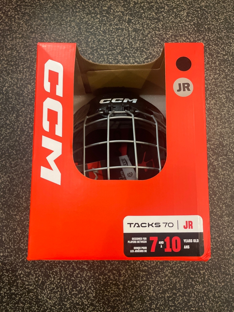 New  CCM Tacks 70 Jr Helmet