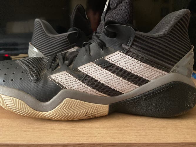 Black Men's Size 9.0 (Women's 10) Adidas Basketball Shoes
