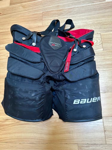 Goalie pant/breezers w/suspenders