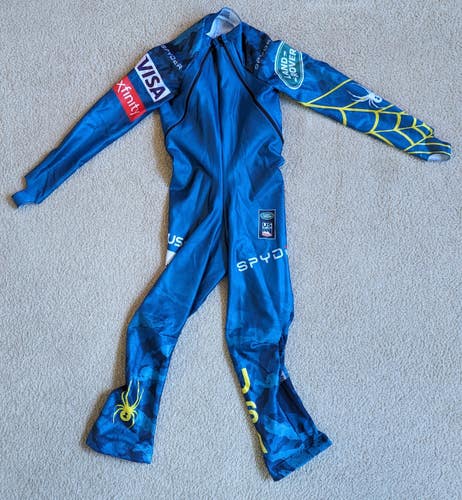 NEW Women's US Ski Team Spyder Double-Zipper DH Race Suit