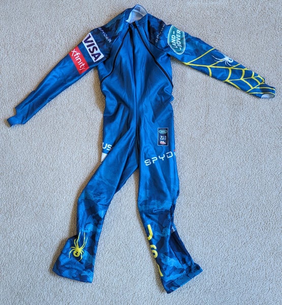 NEW Women's US Ski Team Spyder Double-Zipper DH Race Suit