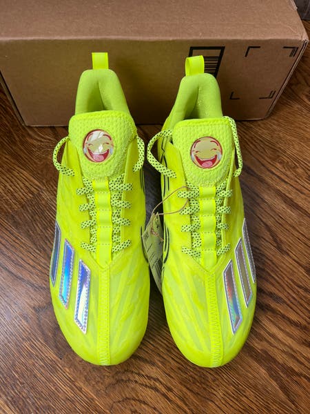 Adidas Adizero Big Mood Emoji Football Cleats Solar Yellow  display picture 1