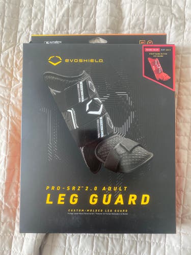 Evoshield leg guard adult red