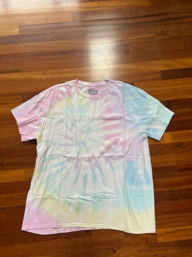 Tie Dye Cotton T-Shirt XL