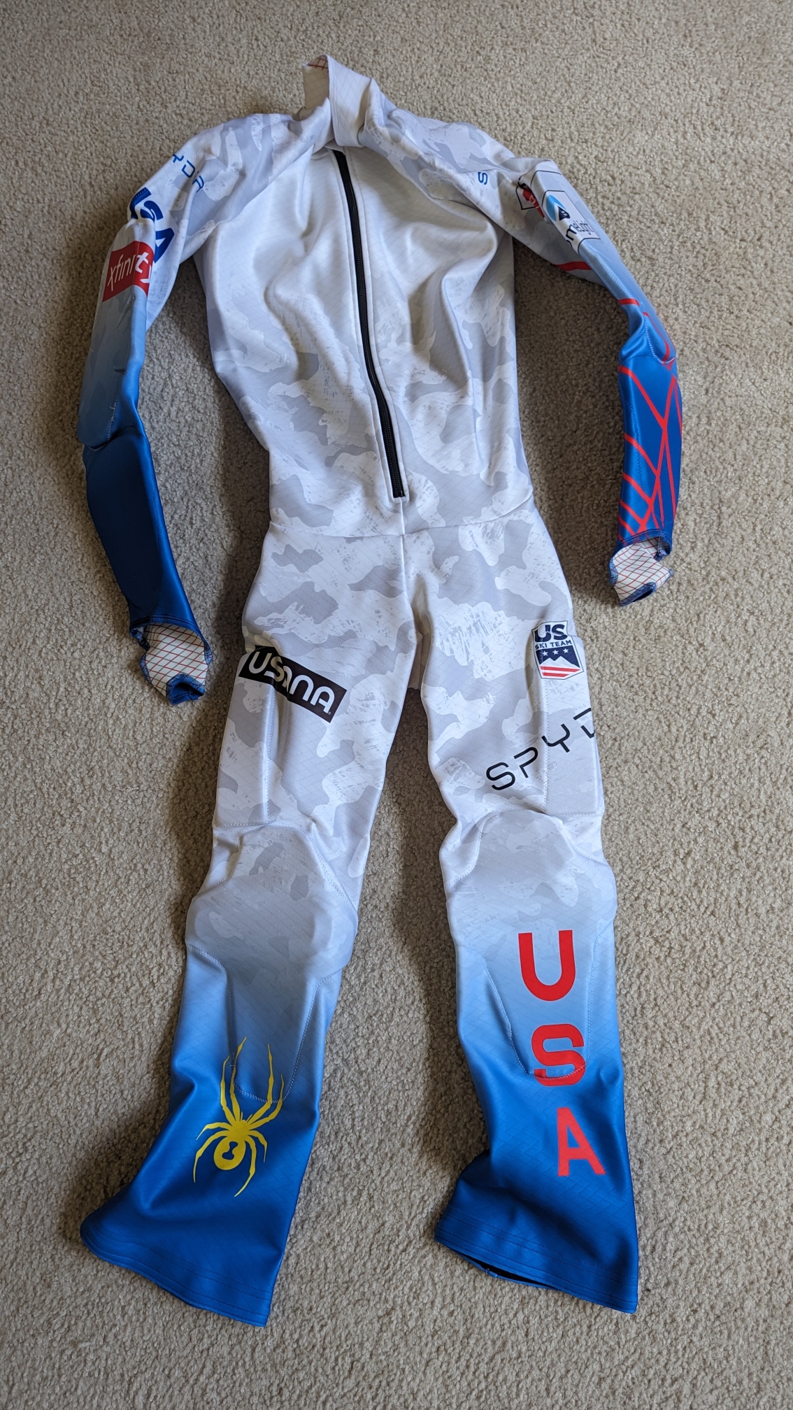 NEW Women's Medium US Ski Team World Cup 2021 Spyder GS Race Suit