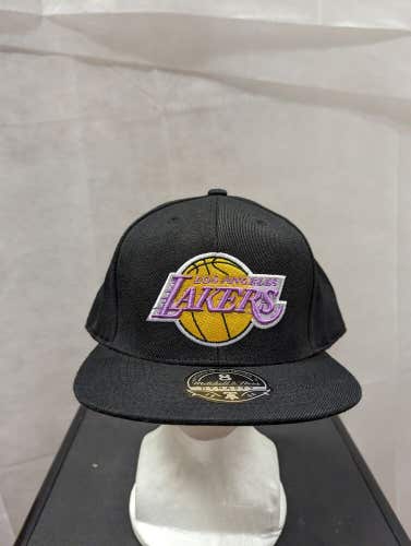 NWS Los Angeles Lakers Mitchell & Ness Fitted Hat 8 NBA