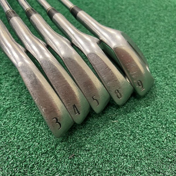 Titleist DCI 962 Iron 3-4-5-8-9 Golf Clubs Men's Right Hand Rifle Stiff Steel