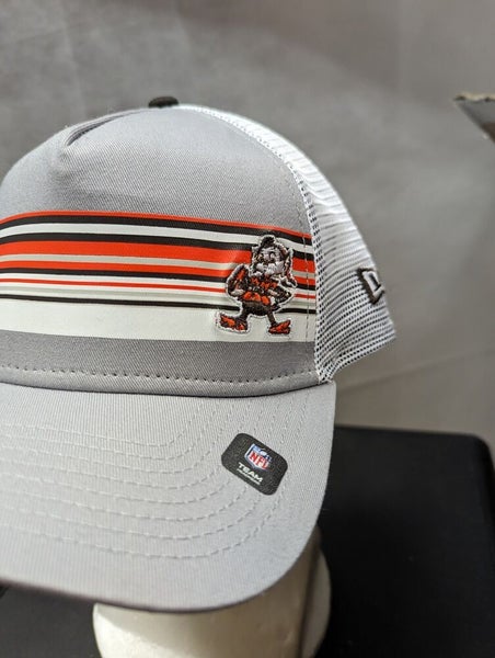 Men's New Era Brown Cleveland Browns Brownie Omaha Brownie The Elf  Throwback 59FIFTY Fitted Hat