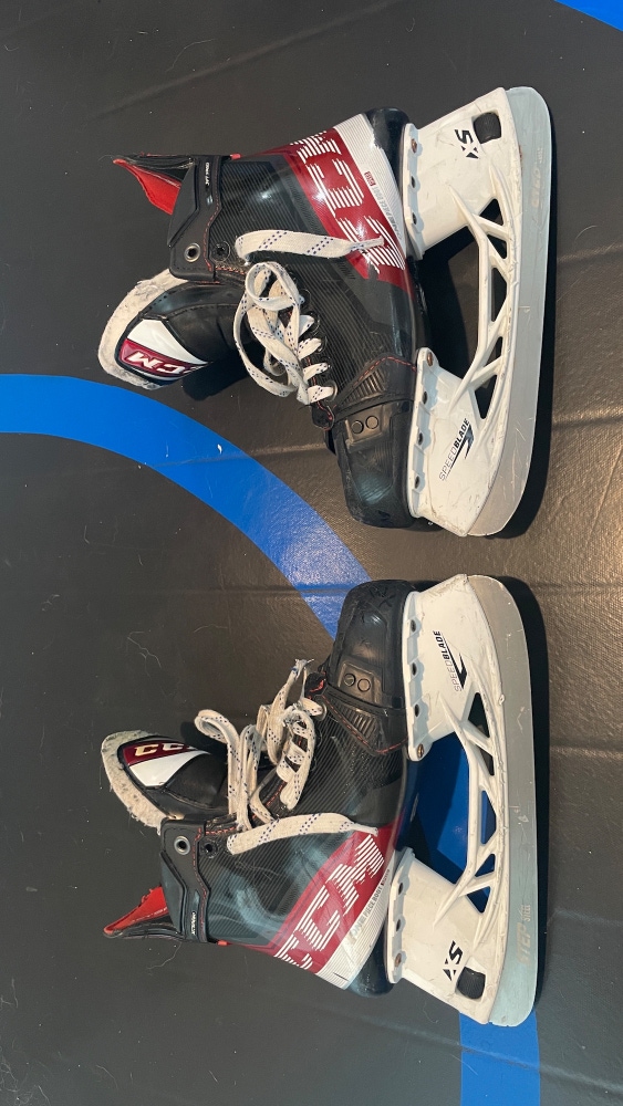 Used CCM Regular Width   Size 6 JetSpeed FT4 Hockey Skates