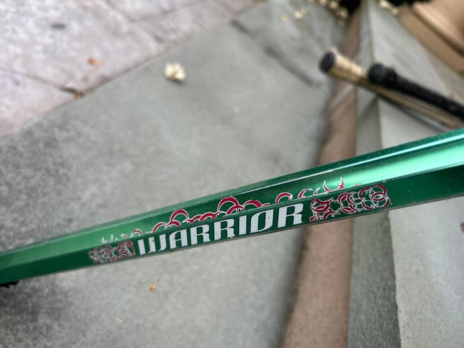 Used  Strung Goalie Head And Warrior Shaft