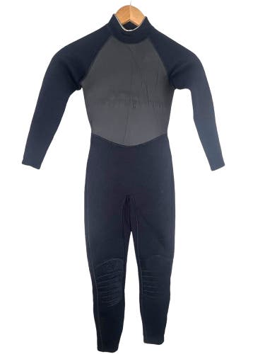 Billabong Childs Full Wetsuit Kids Youth Size 10 Black 3/2 - Excellent Condition