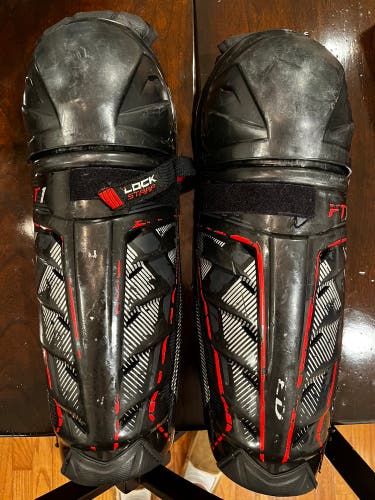 Used CCM JetSpeed FT1 Shin Pads