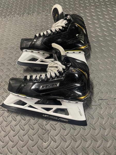 New Bauer Regular Width Size 9 2s pro Hockey Goalie Skates