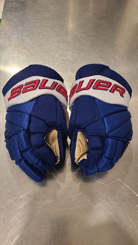 Used Bauer Vapor Pro Team Gloves 14" Pro Stock