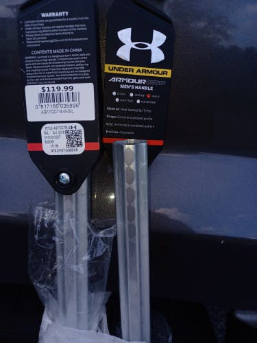 New Under Armour Armour Grip Shaft