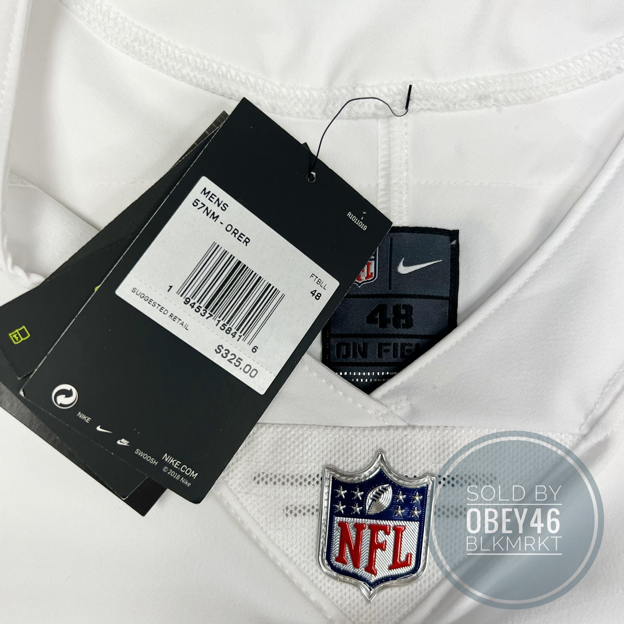 Nike Elite Las Vegas Raiders Josh Jacobs On Field Jersey Black 52 |  SidelineSwap