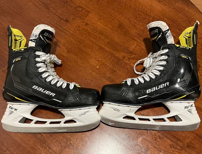Used Bauer Size 10 Fit 2 Supreme M4 Hockey Skates