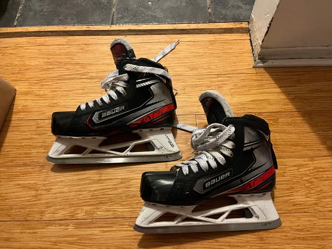 Used Bauer Regular Width  Size 9 Vapor X2.9 Hockey Goalie Skates