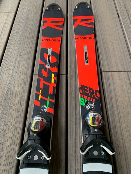 Used Unisex Rossignol 157 cm Racing Hero Athlete SL Skis With