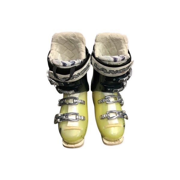 Used Lange RX 80 LV 235 MP - J05.5 - W06.5 Downhill Ski / Womens Boots  Downhill Ski / Womens Boots