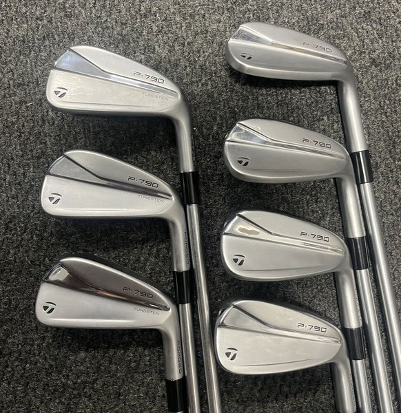 Taylormade 2021 P790 Iron Set 5-AW Project X IO 6.0 Stiff Flex 110g Right  Handed