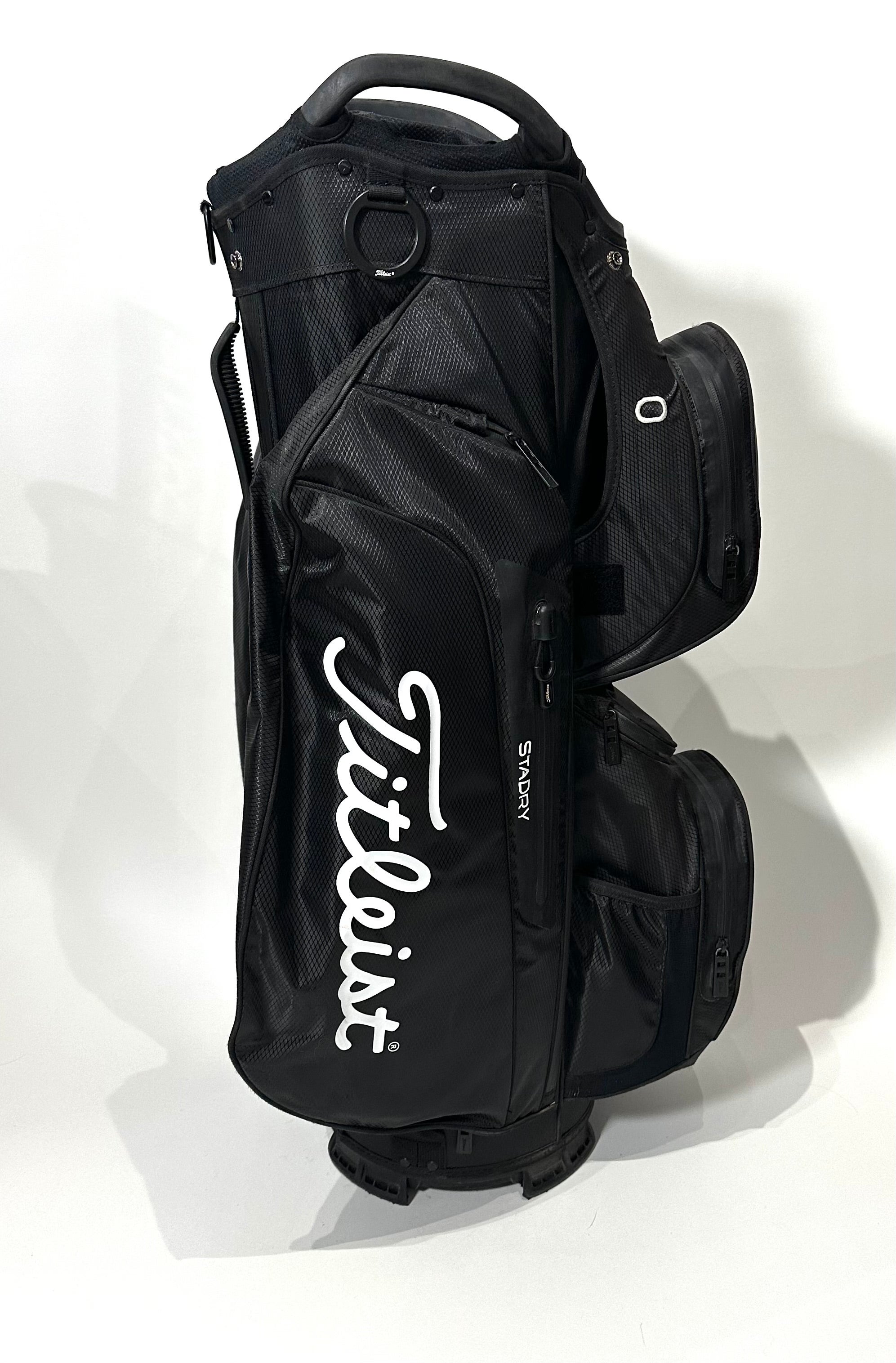 Titleist Cart 14 StaDry Golf Cart Bag Charcoal/Grey/White