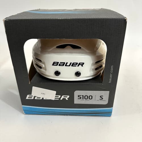 Brand New White Bauer 5100 Helmet | Senior Small | Vegas Golden Knights | A381