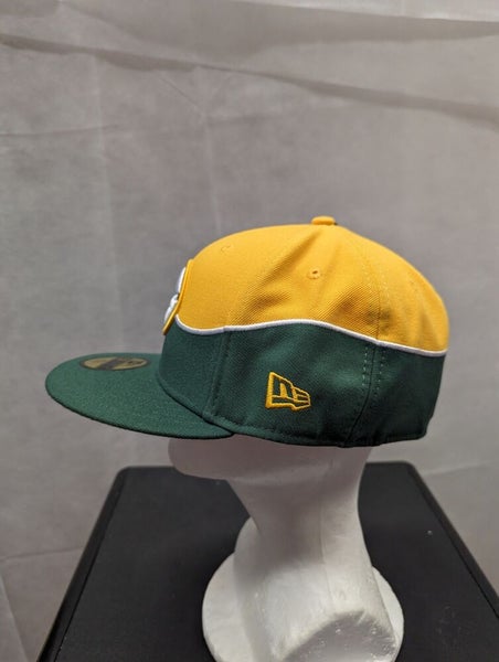 New Era 59Fifty Green Bay Packers Fitted Hat Cap 7 3/8