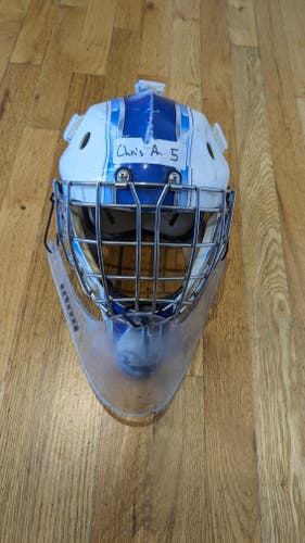 OTNY X1 Kevlar Certified Goalie Mask - Jr. with Dangler - Used