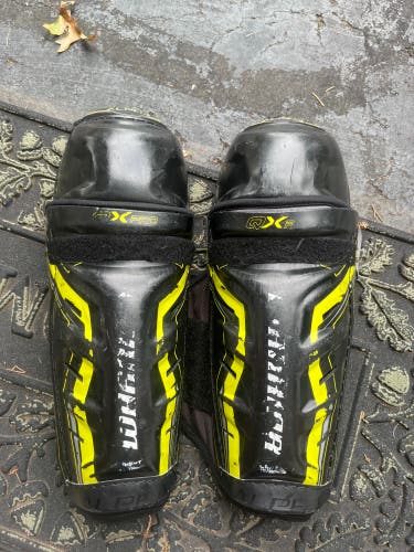Used Warrior Alpha QX Pro Shin Pads