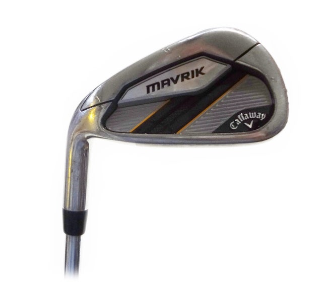 LH Callaway Mavrik Single 7 Iron Steel True Temper Elevate 95 Stiff Flex