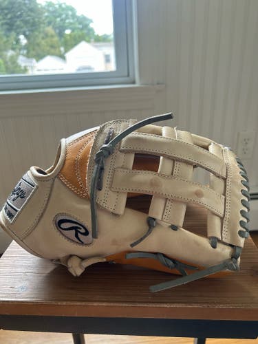 New Right Hand Throw Rawlings Outfield Heart of the Hide Baseball Glove 12.75"