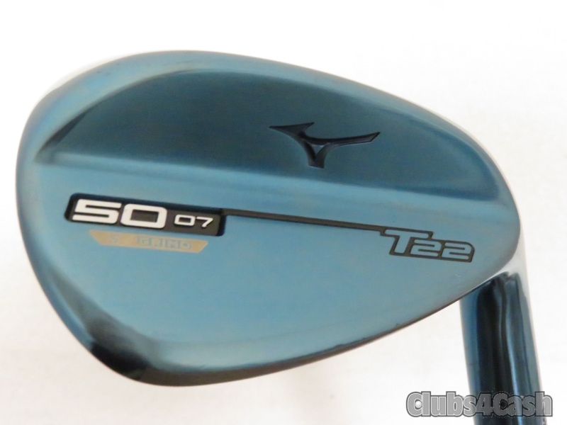 Mizuno T22 Wedge Blue Ion Dynamic Gold Tour Issue S400 S Grind 50° 07 GAP