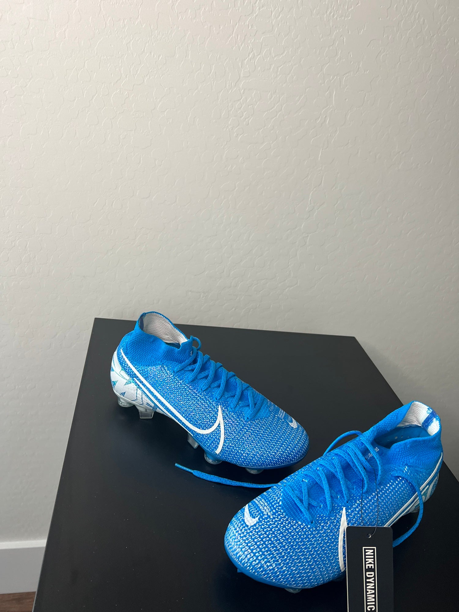 Nike Mercurial Vapor 13 Elite FG Blue White Soccer Cleats