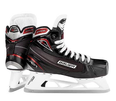 New Junior Bauer Vapor X700 Hockey Goalie Skates Regular Width Size 1