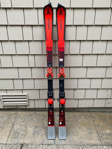 Used Men's 2021 Atomic 165 cm Racing Redster FIS SL Skis With x19 Bindings