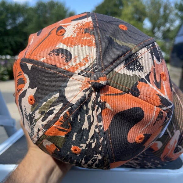 Green Bay Packers Camouflage NFL Team Apparel Strapback Hat Hunting Down  Hunger | SidelineSwap