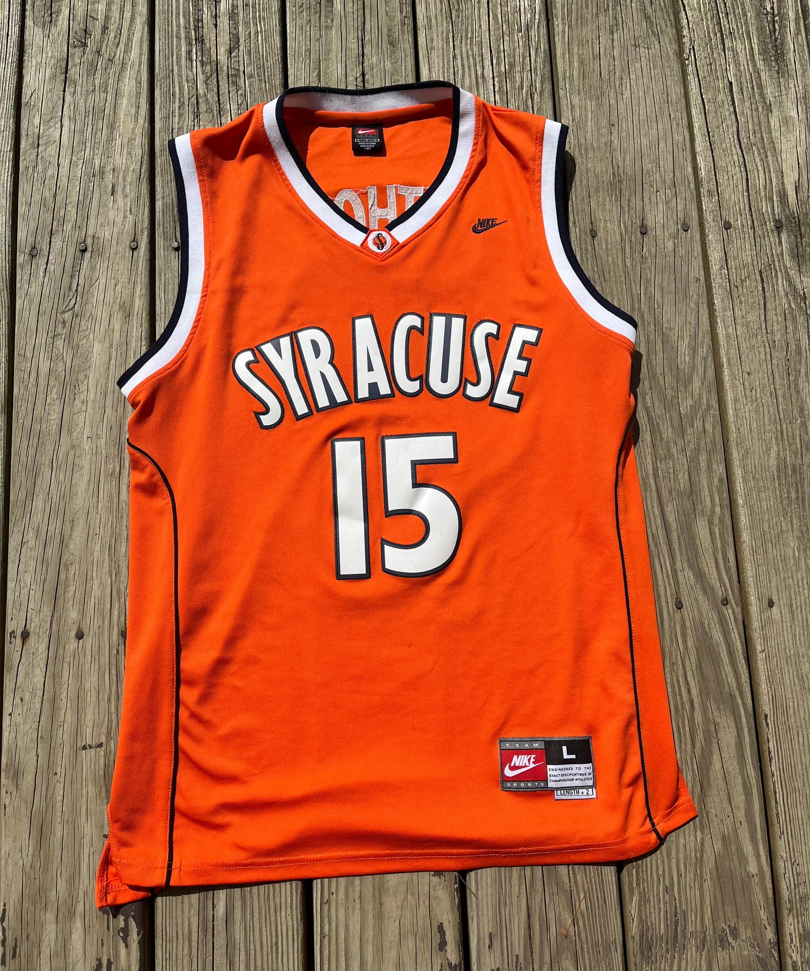 Nike Syracuse #15 Carmelo Anthony Basketball Jersey – The Original Manny's  - Syracuse Team Shop