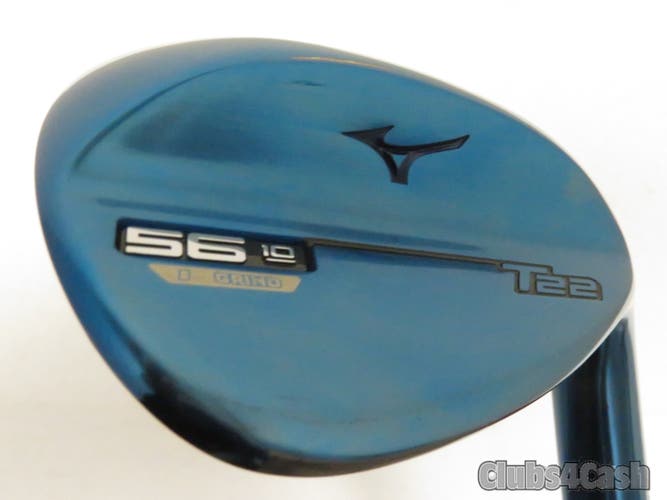 Mizuno T22 Wedge Blue Ion Dynamic Gold Tour Issue S400  56° 10 Sand D Grind
