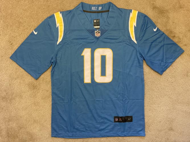 NEW - Men's Stitched Nike NFL Jersey - Justin Herbert - Chargers - L & XL