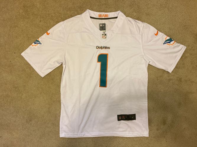 NEW - Men's Stitched Nike NFL Jersey - Tua Tagovailoa - Dolphins - S-3XL