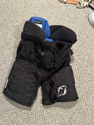 NJ Devils Large Bauer Pro Stock Nexus Custom Pro Hockey Pants
