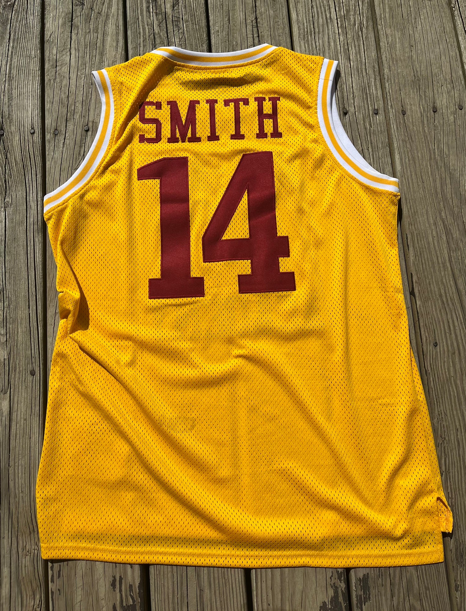 Smith #14 Bel Air Academy Fresh Prince Basketball Jersey Embroidered