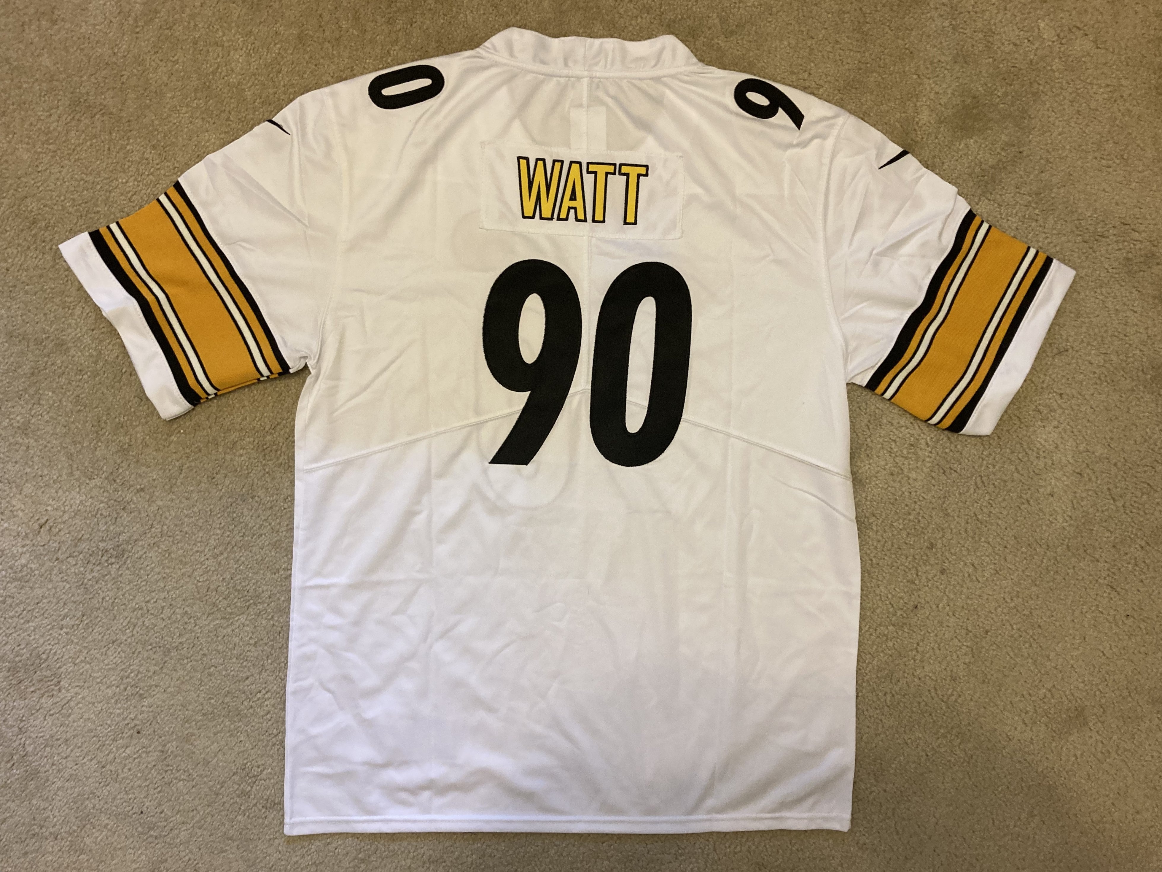 NEW - Men's Stitched Nike NFL Jersey - TJ Watt - Steelers - XL & XXL