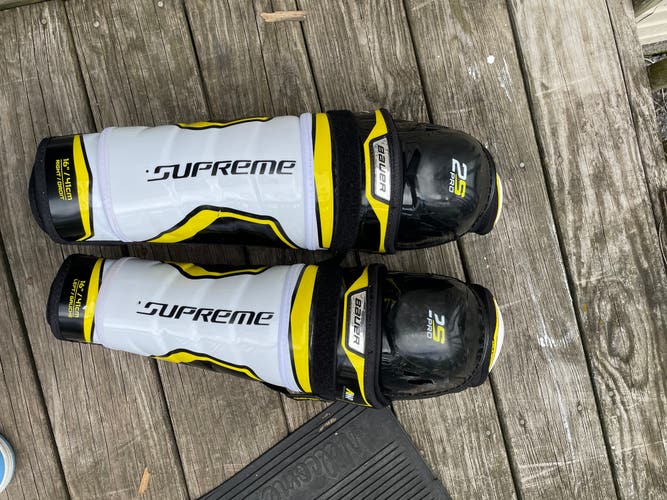 Used Bauer Pro Stock Supreme 2S Pro Shin Pads