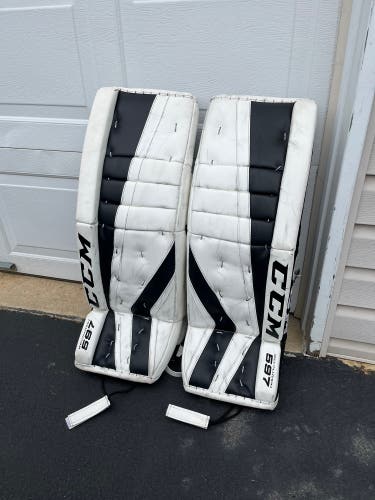 34" CCM  Revolution 597 Goalie Leg Pads
