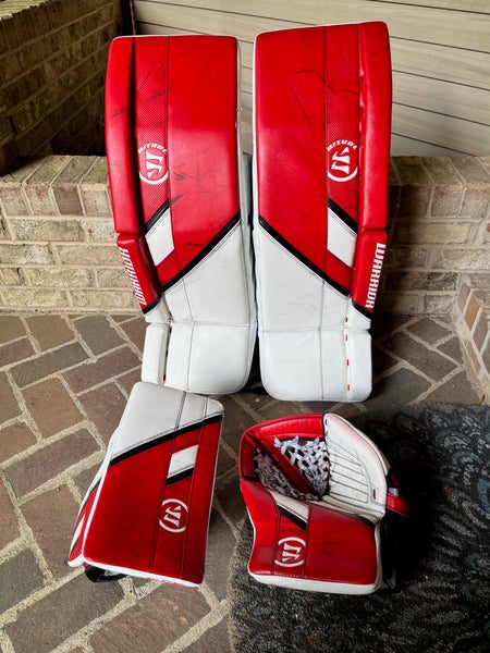 Used 34" +2 Warrior Ritual G5 Custom Pro Goalie Full Set