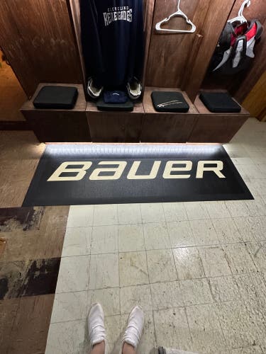 Bauer rubber mat