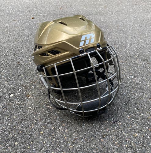 Cascade M11 Gold Helmet Sz S
